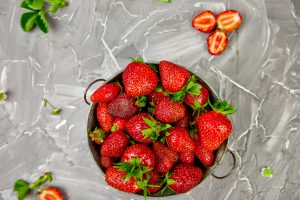 ripe strawberries