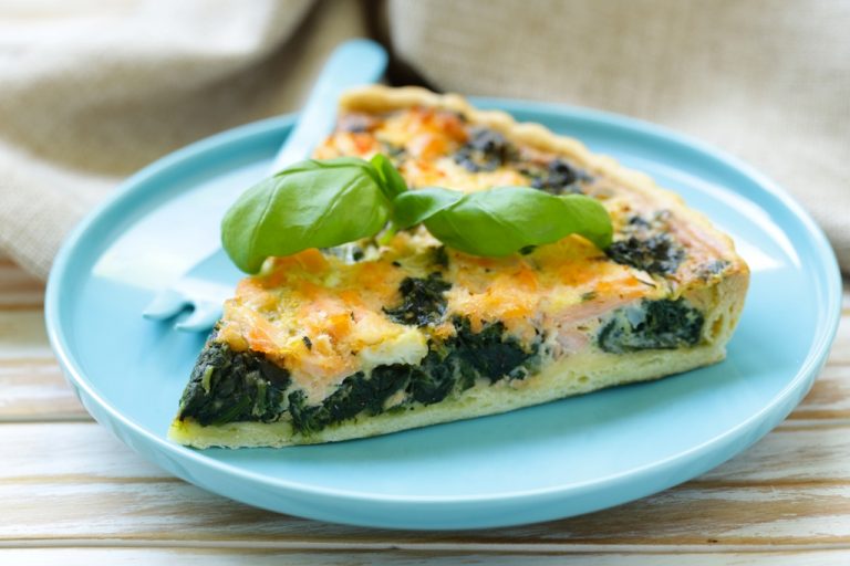 French Spinach Quiche